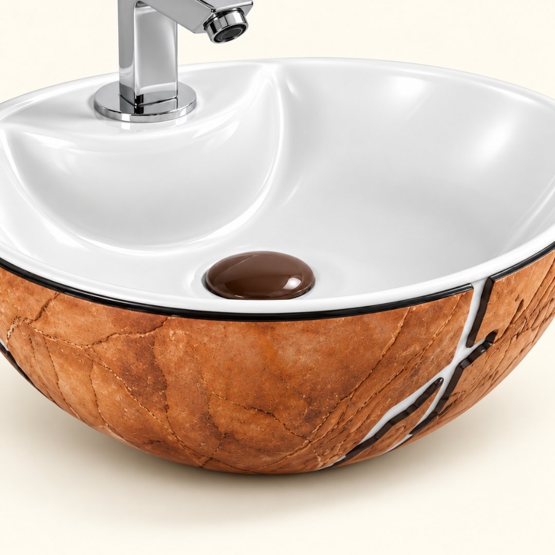 Sonet MAC ROUND - 003, table top basin (view 4)